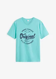 T-shirt met V-hals, bonprix