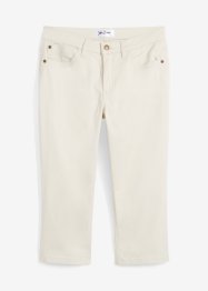Slim capri jeans, mid waist, bonprix