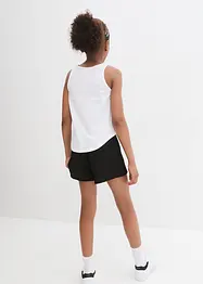 Meisjes top en broekrok van biologisch katoen (2-dlg. set), bonprix