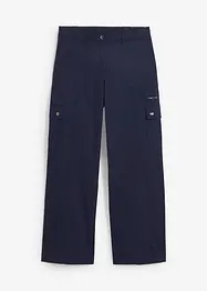Mid waist cargo jeans in een katoenmix, bonprix