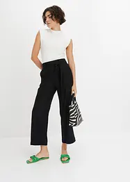 Culotte van lichte linnenmix, bonprix