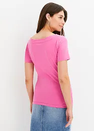 Shirt met boothals, bonprix