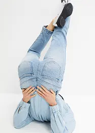 Straight jeans met high waist, low stretch, bonprix