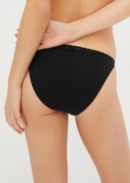 Tanga maxislip (set van 4) met biologisch katoen, bpc bonprix collection