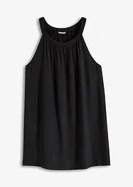 Jersey top met plooitjes, bonprix