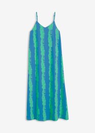 Geweven maxi jurk met zomerse print, RAINBOW