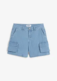 Cargo jeans short, mid waist, John Baner JEANSWEAR