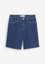Mid waist jeans bermuda, straight, John Baner JEANSWEAR