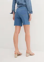 Mid waist jeans bermuda, straight, John Baner JEANSWEAR