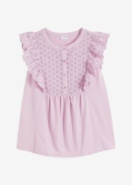 Shirt met broderie anglaise, BODYFLIRT