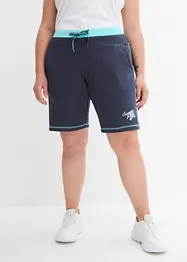 Sweat short in een katoen-wolmix, bonprix