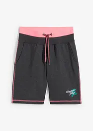 Sweat short in een katoen-wolmix, bonprix