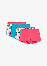 Dames boxer met biologisch katoen (set van 4), bonprix