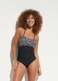 Corrigerend bandeau badpak, medium corrigerend, bonprix