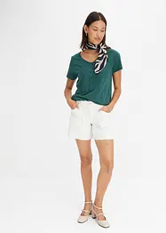 T-shirt in een viscosemix, bonprix