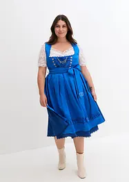 Dirndl met satijnen schort met borduursel (2-dlg. set), bpc selection