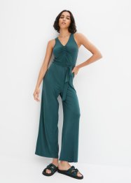 Jersey jumpsuit met plooitjes, BODYFLIRT boutique