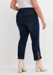 Tiroler 7/8 jeans met borduursel, bpc bonprix collection