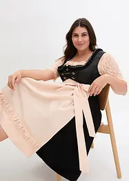 Dirndl schort in suède look, bonprix