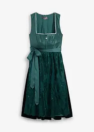 Dirndl met schort met borduursel (2-dlg. set), bonprix