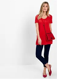 Longshirt met viscose, bonprix