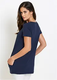 Longshirt met viscose, bonprix