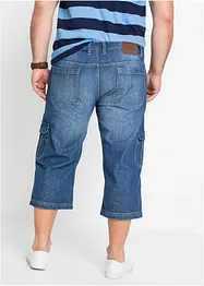 Regular fit 3/4 cargo jeans, straight, bonprix