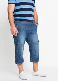 Regular fit 3/4 cargo jeans, straight, bonprix