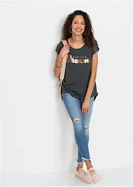 Longshirt van viscosemix, bonprix