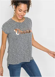 Longshirt van viscosemix, bonprix