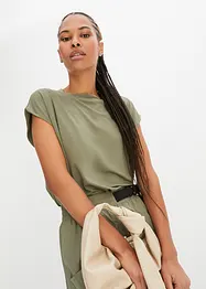 T-shirt in een zachte viscosemix, bonprix