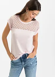 Shirt met kant, bonprix