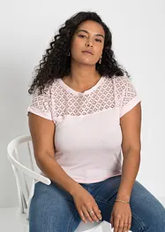 Shirt met kant, bonprix