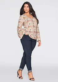 Super stretch jeans van licht materiaal, bonprix