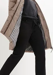 Lange donsjas met gedessineerde voering, waterafstotend, bonprix