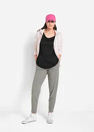 Longshirt van zachte viscose (set van 2), bonprix