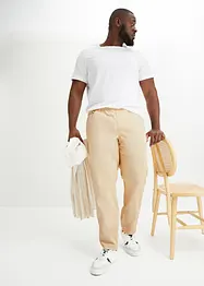 Regular fit instapbroek van puur katoen, straight, bonprix