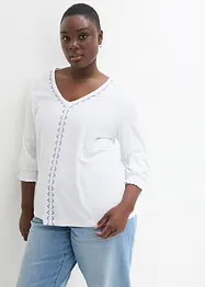 Shirt tuniek van viscosemix, bonprix