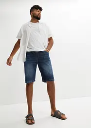 Licht stretch jeans instap bermuda , slim fit, bonprix