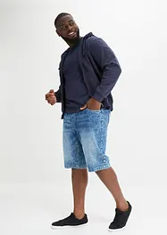 Licht stretch jeans instap bermuda , slim fit, bonprix