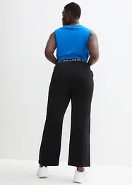 Sportbroek met elastische band, wijde pijpen, bonprix
