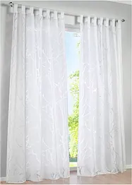 Transparant ausbrenner gordijn (1 stuk), bonprix