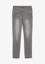 Straight jeans mid waist, super stretch met comfortband, bonprix