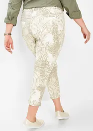 7/8 stretch broek met print, bonprix