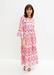 Maxi jurk van soepel vallende viscose, bonprix