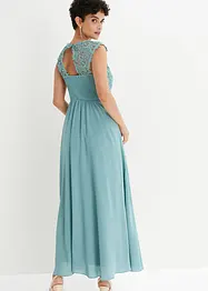 Maxi galajurk met kant, bonprix