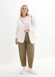 Sweat blazer in een viscosemix, bonprix