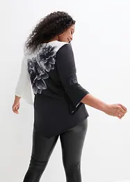 Shirt tuniek met print, bonprix