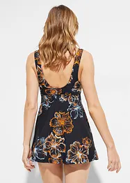 Corrigerende badpakjurk met V-hals, medium corrigerend, bonprix