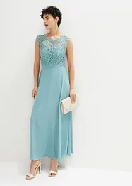 Maxi galajurk met kant, bonprix